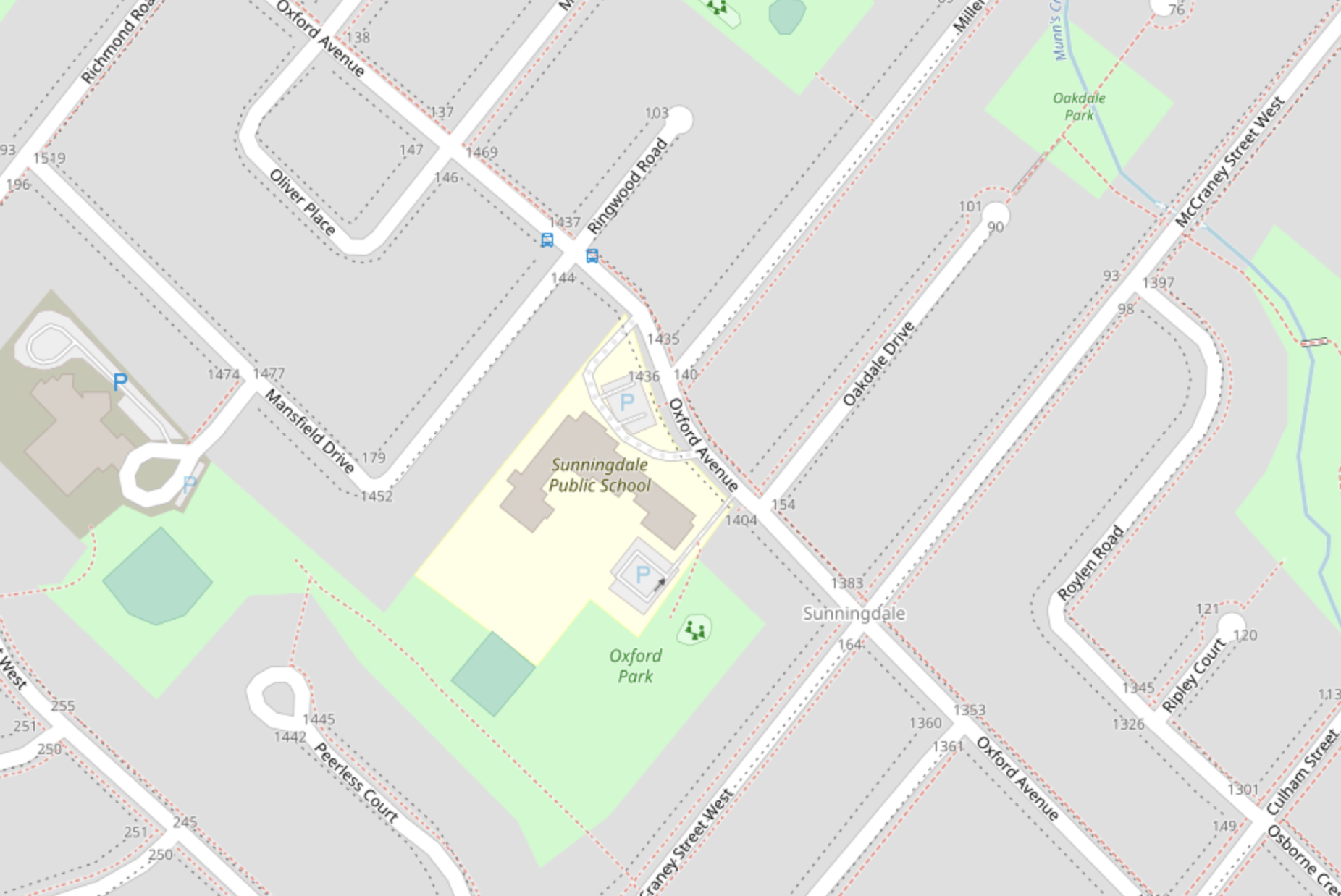 Sunningdale Public School | Openstreetmap